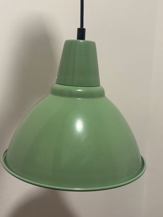 Lámpara de techo verde Ikea
