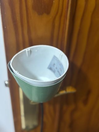 Lámpara de techo verde Ikea