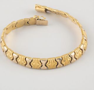 Pulsera Oro 18kt Bicolor