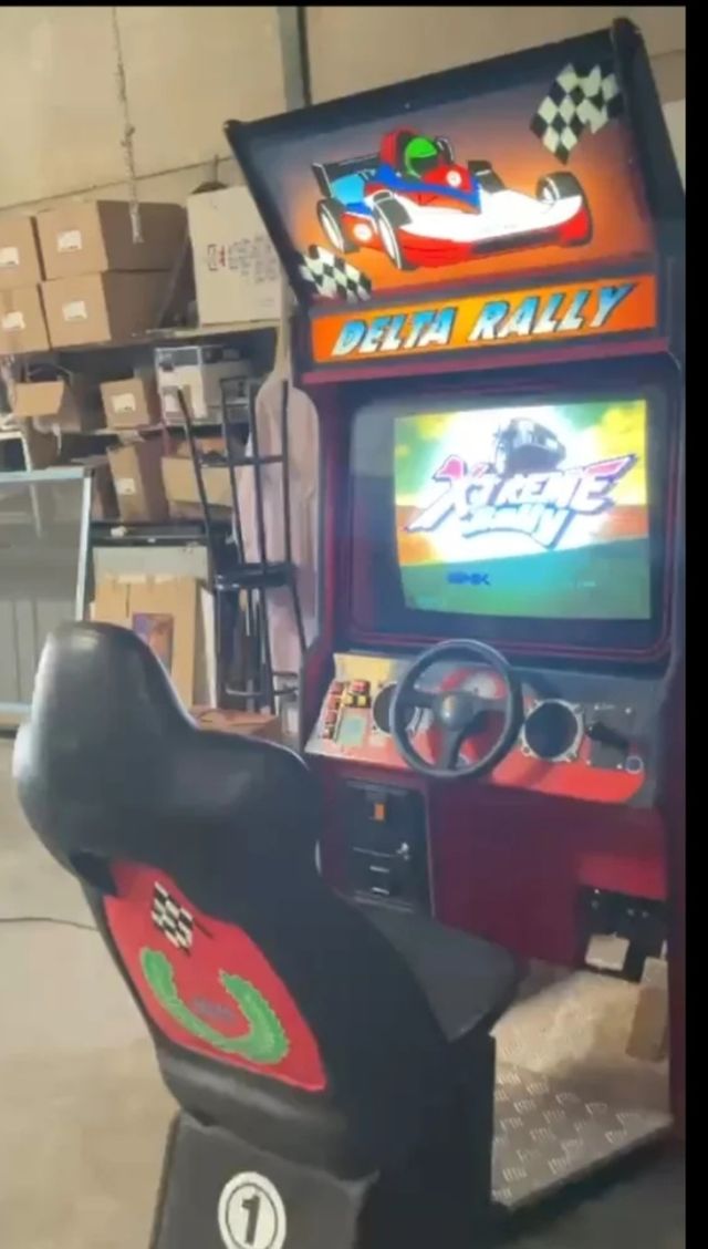 Recreativa Arcade SNK Delta Rally Volante