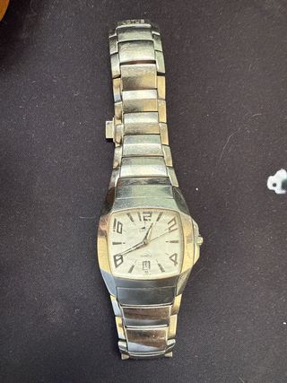 Lotus quartz Mujer 15315 Reloj Plateado y blanco