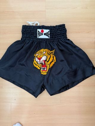 Pantalón Muay Thai Fuji Mae Tigre Talla L