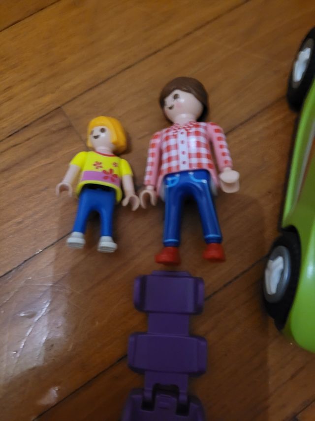 Playmobil City Car Mamma e Figlia