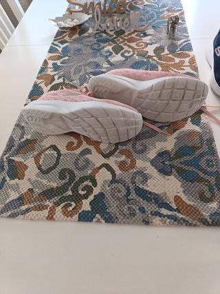 Zapatillas Skechers Azul y Rosa
