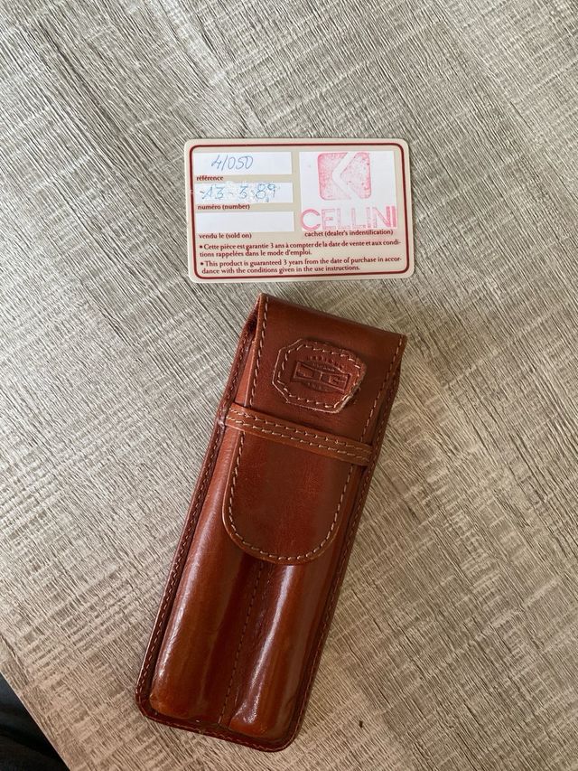 Pluma Estilográfica S.T. Dupont París Dorada