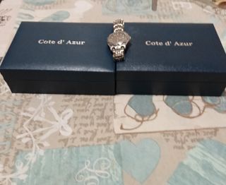 Set 3 Orologi Cote d'Azur Argento Nero