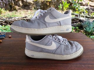 Nike Air Force 1 Talla 43 Gris/Azul Claro