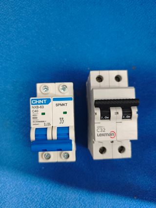 2 Magnetotermicos CHNT y Lexman