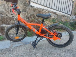 Bicicleta infantil naranja Btwin