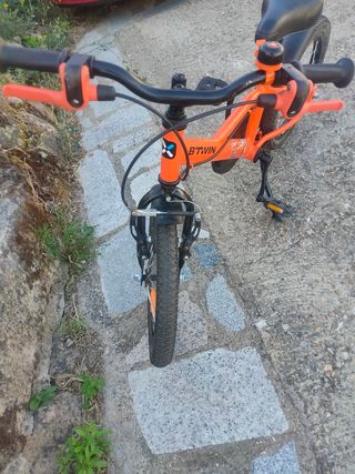 Bicicleta infantil naranja Btwin