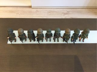 Playmobil Soldados 2ª Guerra Mundial 9€ unidad