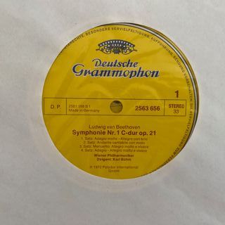 Beethoven 9 Sinfonías 8 LP Deutsche Grammophon