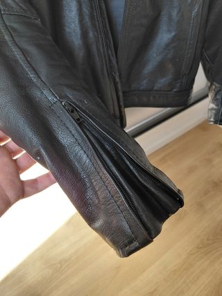 Chaqueta de cuero para moto