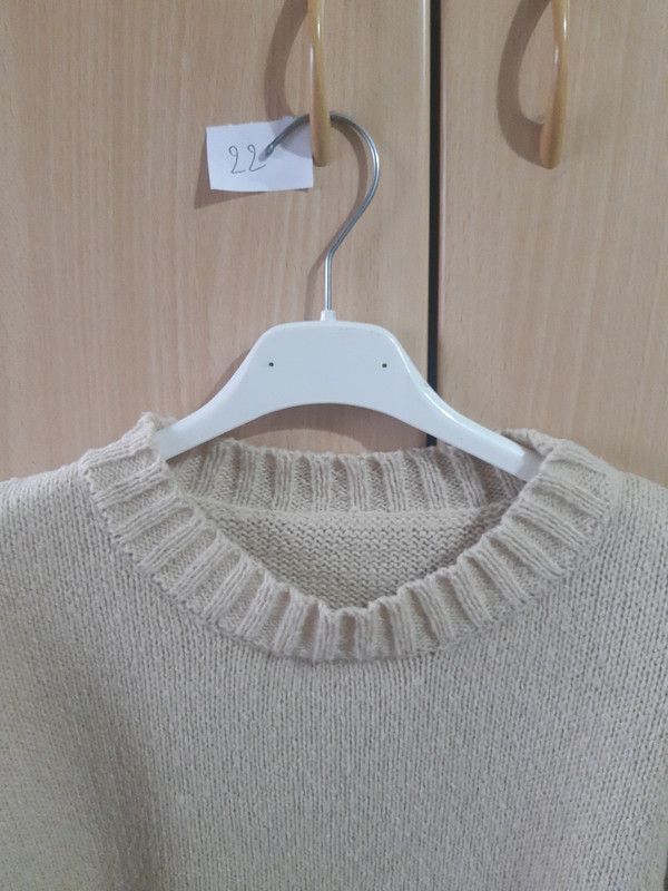 Maglione donna beige
