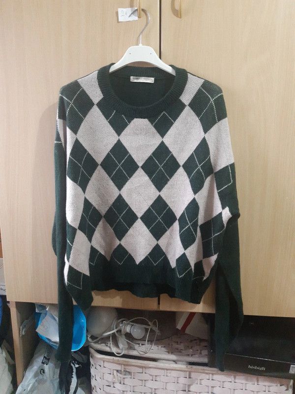 Maglione Pull & Bear  Beige/Verde