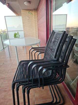 Sillas de exterior IKEA VÄSMAN (pack 4)