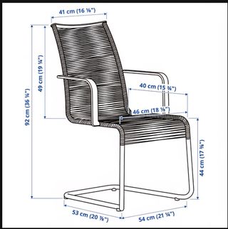 Sillas de exterior IKEA VÄSMAN (pack 4)
