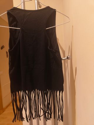 Camiseta sin mangas con estampado de elefante