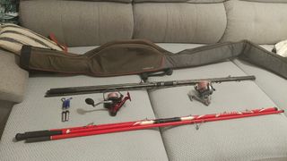 Equipo de pesca surfcasting