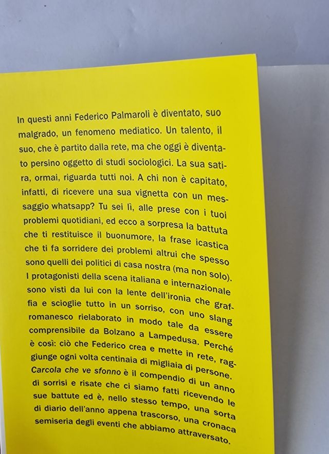 CARCOLA CHE VE SFONNO