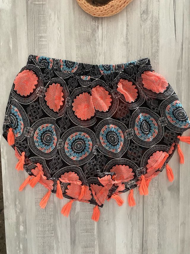 Bikini estampado tropical multicolor