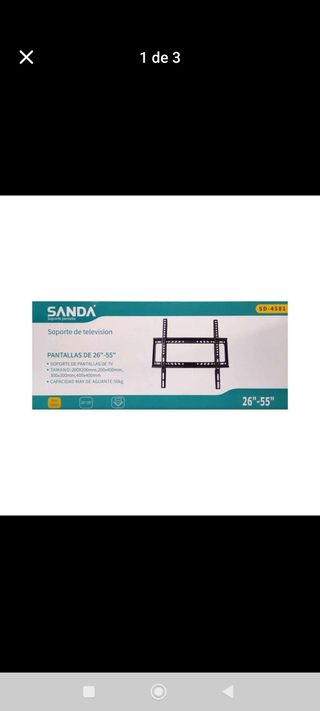 Soporte TV Fijo SANDA 26-55