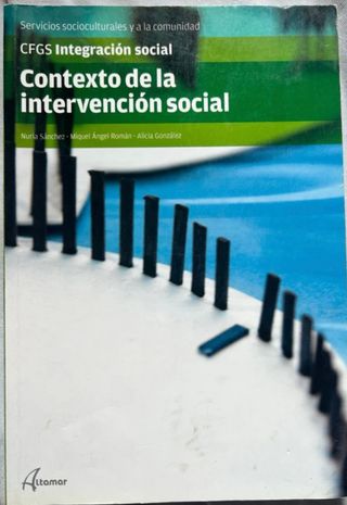 Libro
Contexto de la intervención social