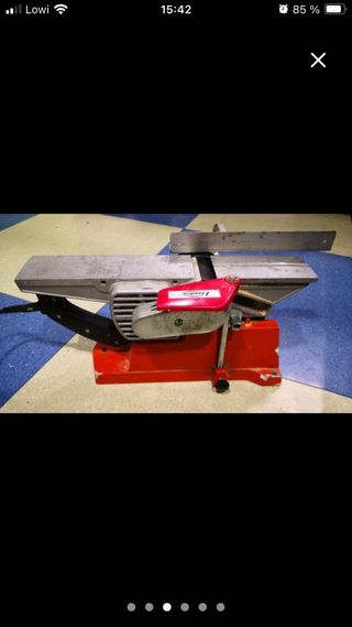 Garlopa de carpintero eléctrica