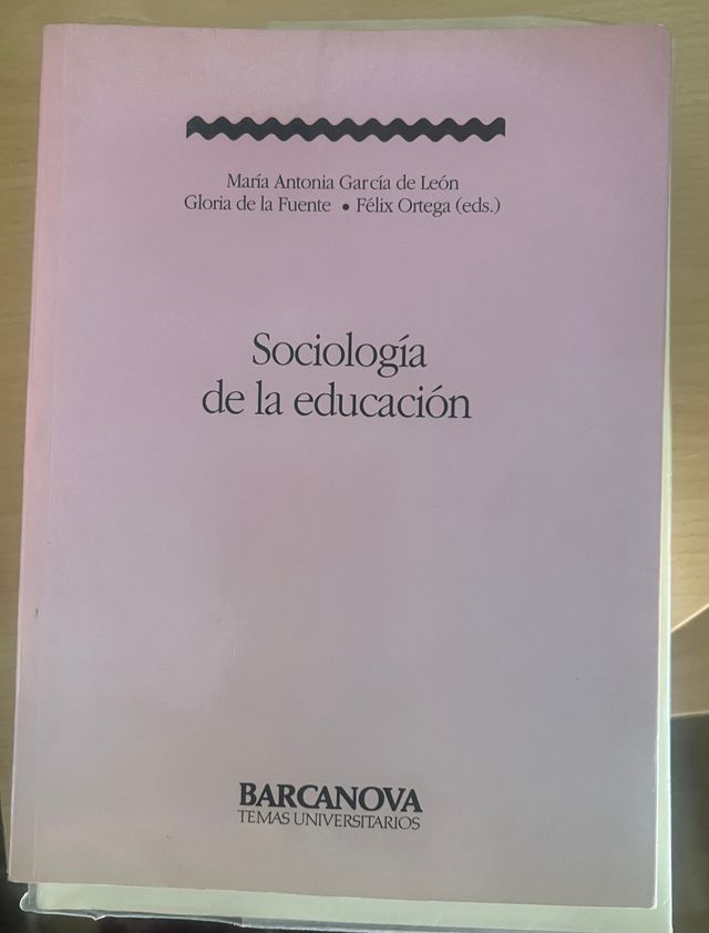 Sociologia de La Educacion (Spanish Edition)