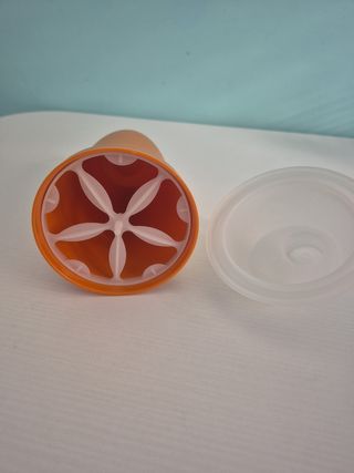 Magic Mixer Tupperware Vintage Arancione