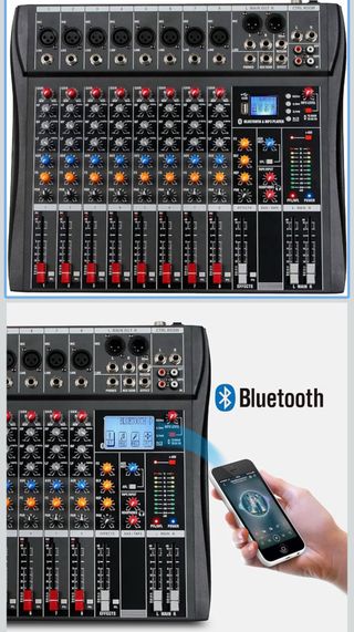 Mezclador de Audio Profesional Depusheng DA8