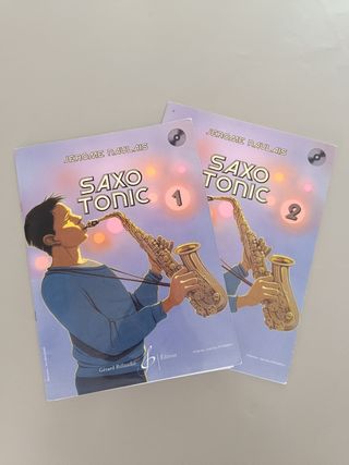 Libros Saxo Tonic 1 y 2