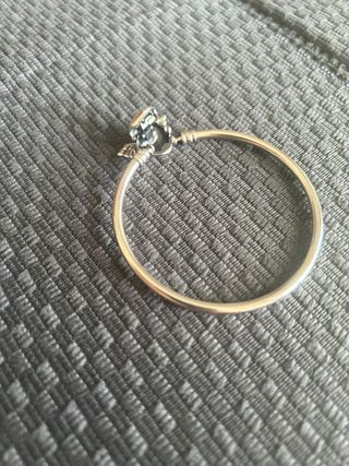Pulsera Pandora Corazón Alado Plata