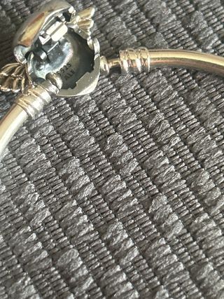 Pulsera Pandora Corazón Alado Plata