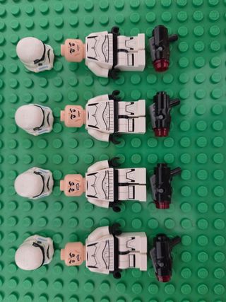 Lote 4 Figuras LEGO Star Wars Clones