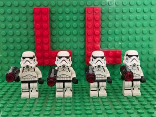 Lote 4 Figuras LEGO Star Wars Clones