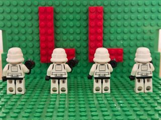 Lote 4 Figuras LEGO Star Wars Clones