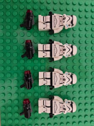 Lote 4 Figuras LEGO Star Wars Clones