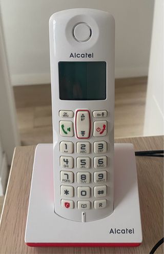 Teléfono fijo Alcatel blanco