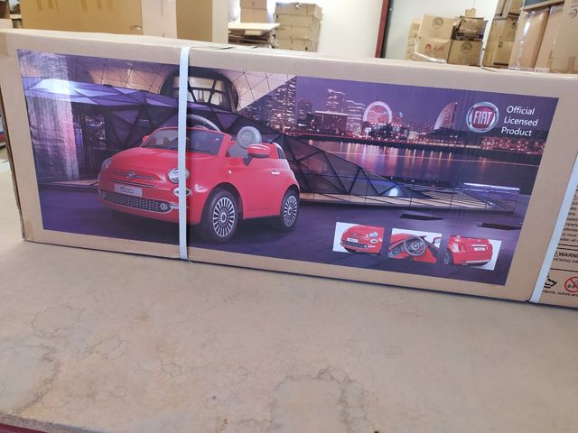 Coche a batería Fiat 500