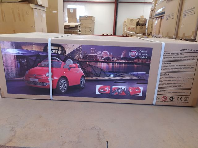 Coche a batería Fiat 500