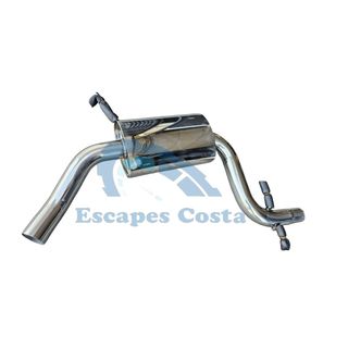 Tubo de escape deportivo 63mm