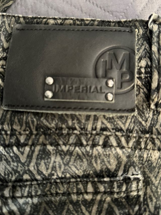 Pantaloni Imperial fantasia rombi