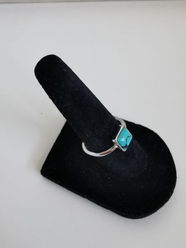 Anillo Turquesa Ajustable.