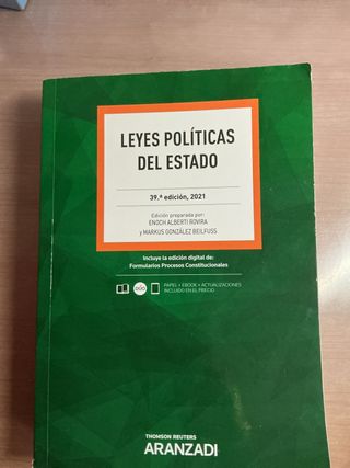Leyes Políticas del Estado (Papel + e-book)