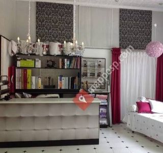 Mostrador blanco madera con cajones