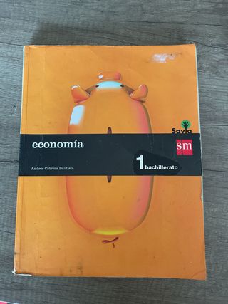 Economía. 1 Bachillerato. Savia (Spanish Edition)