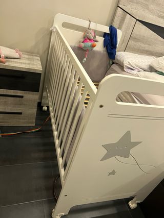 Cuna Trama con colchón