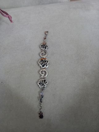 Pulsera Tous Onix Negra Acero Inoxidable