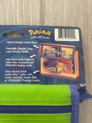 Estuche Pokémon Game Boy Color